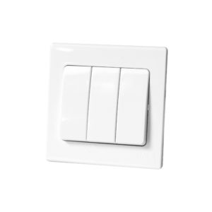 Switch 3Gang 1Way MK Honeywell Avant White