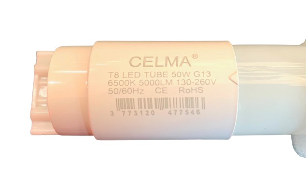 Led Tube 4ft 50W Daylight Celma - AUIF-1405/50W - Image 2
