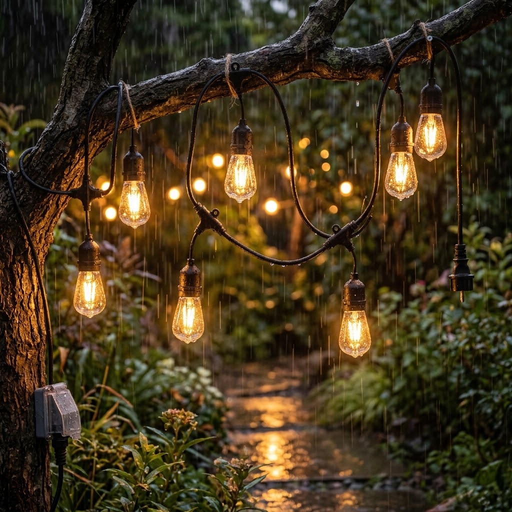 Led String Light Electric 5Mts 10 Bulbs E27 Changeable - HC-DS-S14-E - Image 4