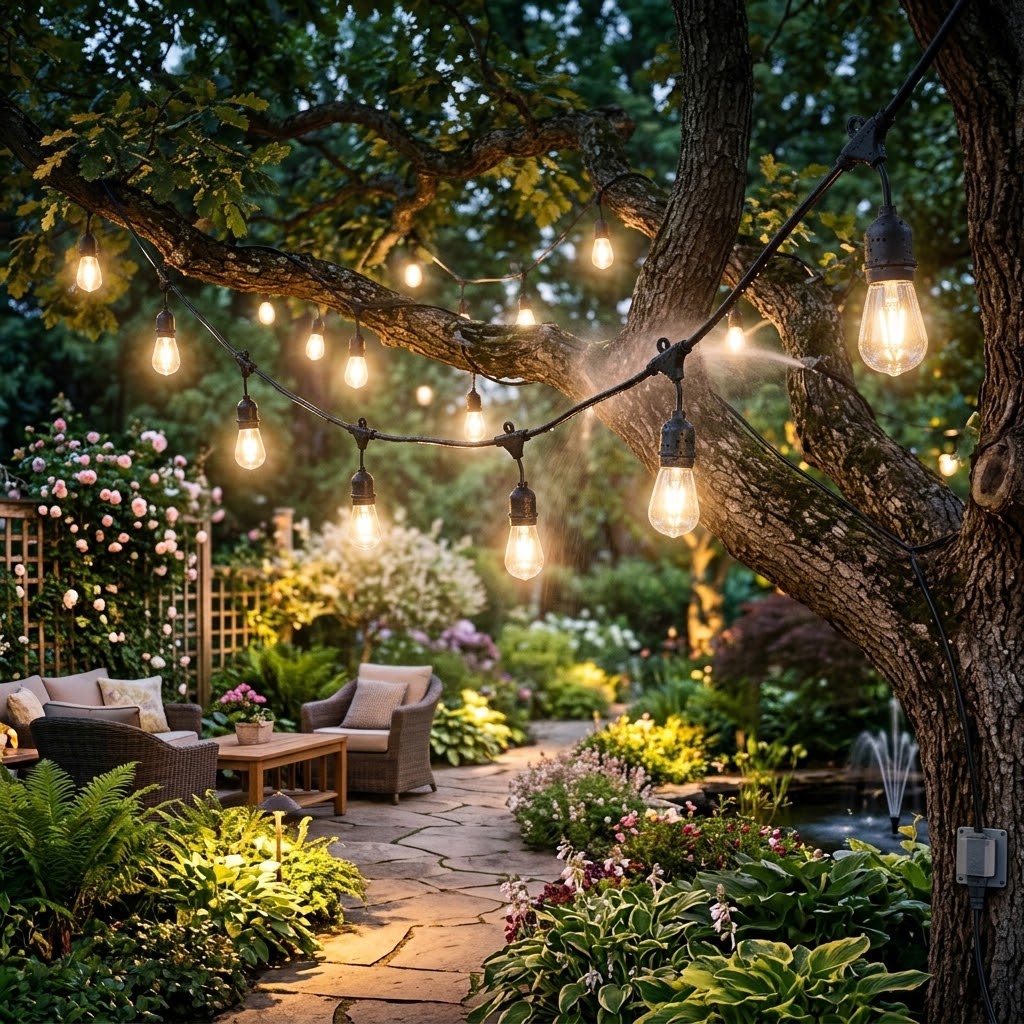 Led String Light Electric 5Mts 10 Bulbs E27 Changeable - HC-DS-S14-E - Image 2