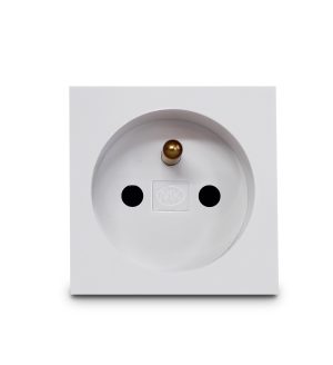 French Socket 2P+T 16A  White MK Honeywell – K5834WHI