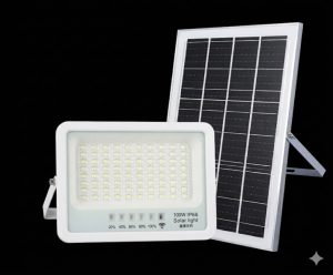 Solar Flood Light 100W with remote IP67 – SFLXY100W
