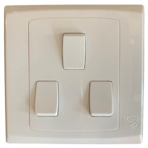Switch 3G 2W MK SlimeLine By HoneyWell – S8873WHI