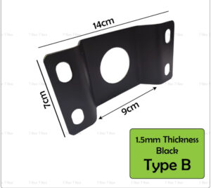 Back Clamp Bracket For Fixation on Poles – BPS-AC06