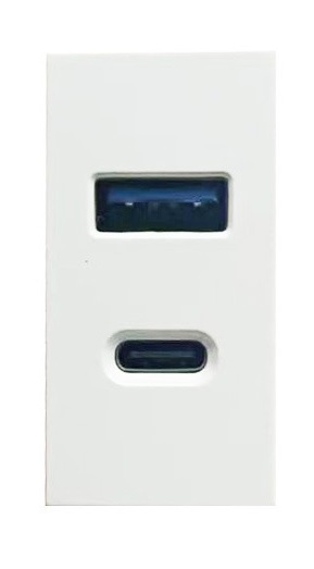 Module USB/USBC for Pop-Up socket White –
