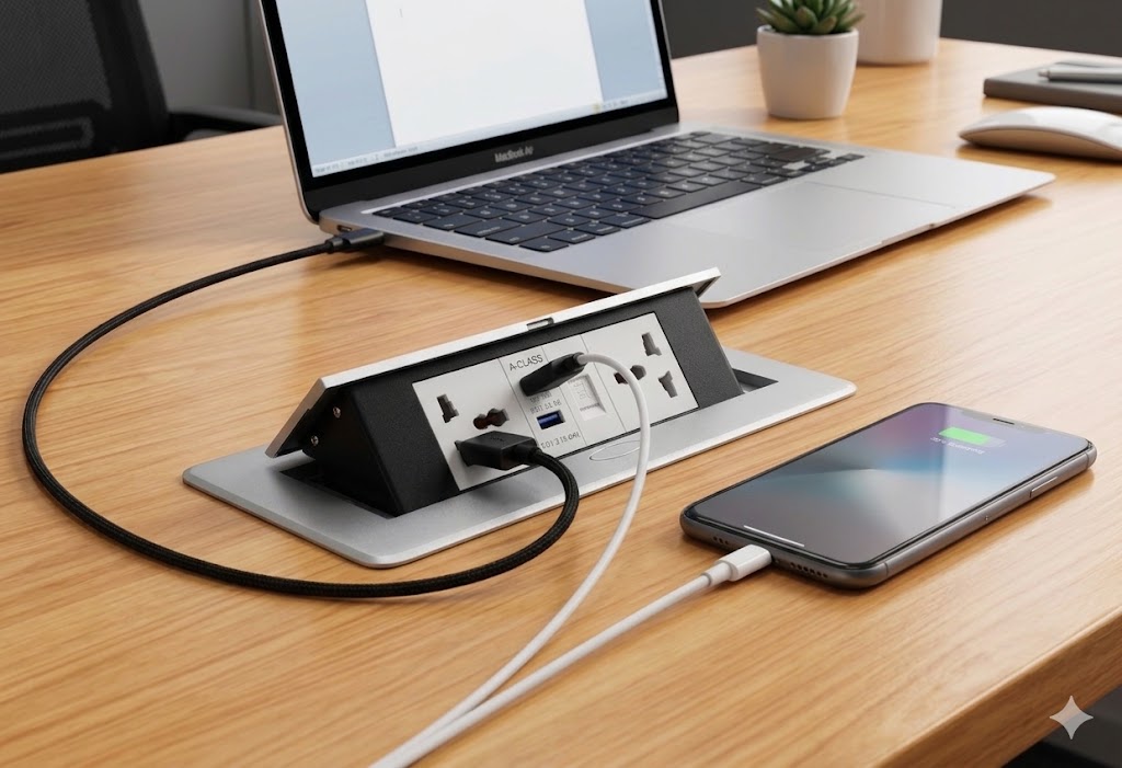 In-Desk Integrated Power Module – HGZ-612YR - Image 4