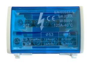 BusBar 125A 2P 4M 500V XYVolt – UK-207