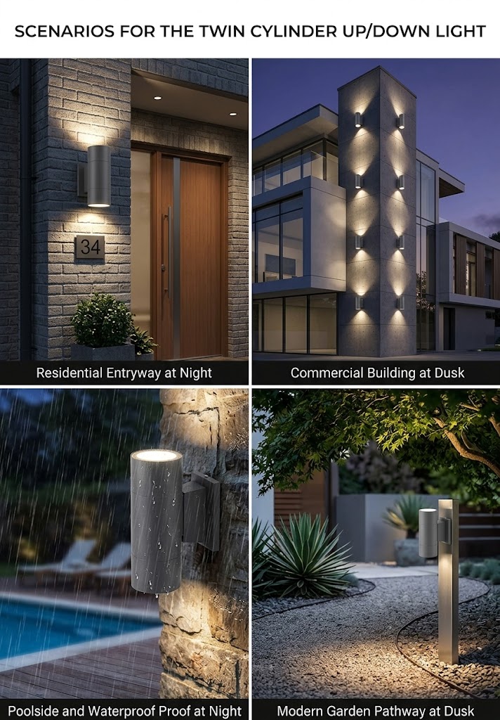 Led Up/Down Light GU10 BLACK - CMJ-BDB-230B - Image 2