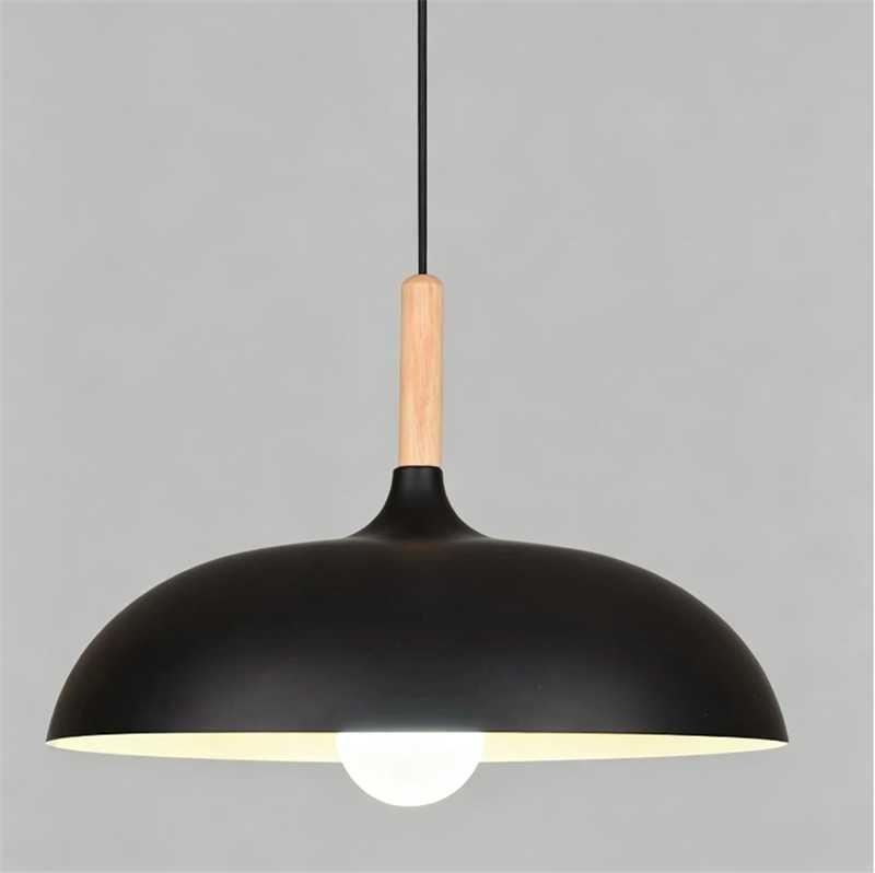 Nordan Dome Pendant Light 350mm Black - CMJ-22-BLACK