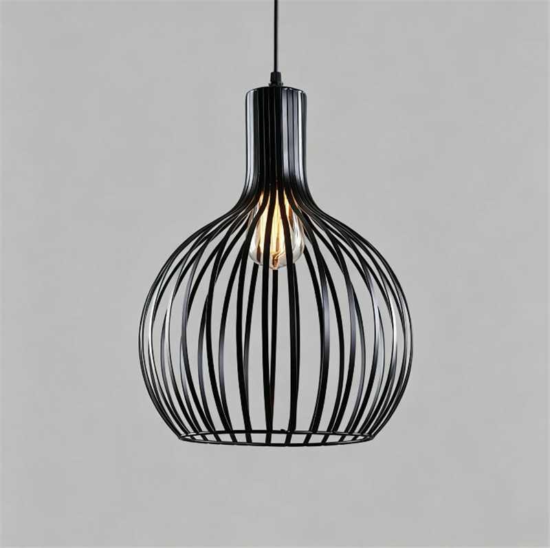 Moda Smooth Shade Pendant Light 280mm Black – CMJ-283