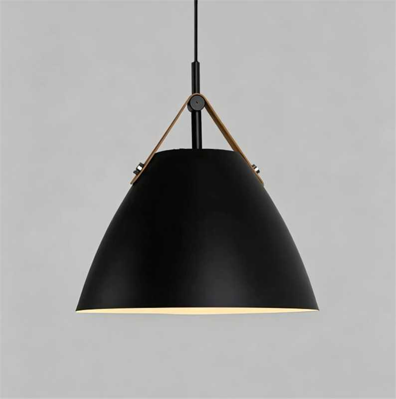 Nordlux Strap Pendant Light 270mm Black - CMJ-176-BLACK