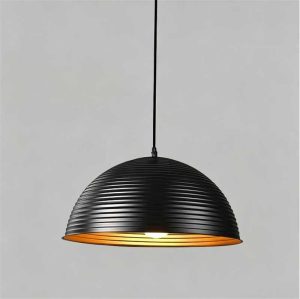 Strata Pendant Light 400mm Black – CMJ-221-BLACK