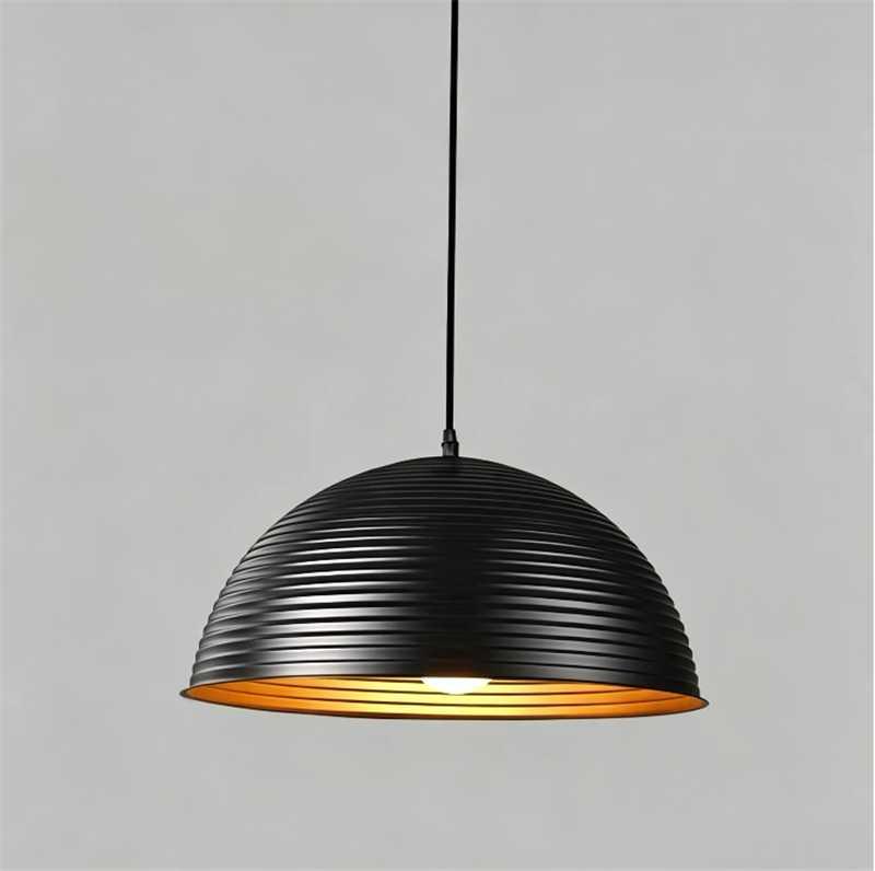 Strata Pendant Light 400mm Black - CMJ-221-BLACK