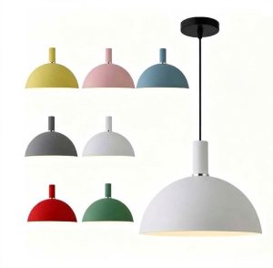 Gelato Dome Pendant Light 250mm White – CMJ-249-WHITE